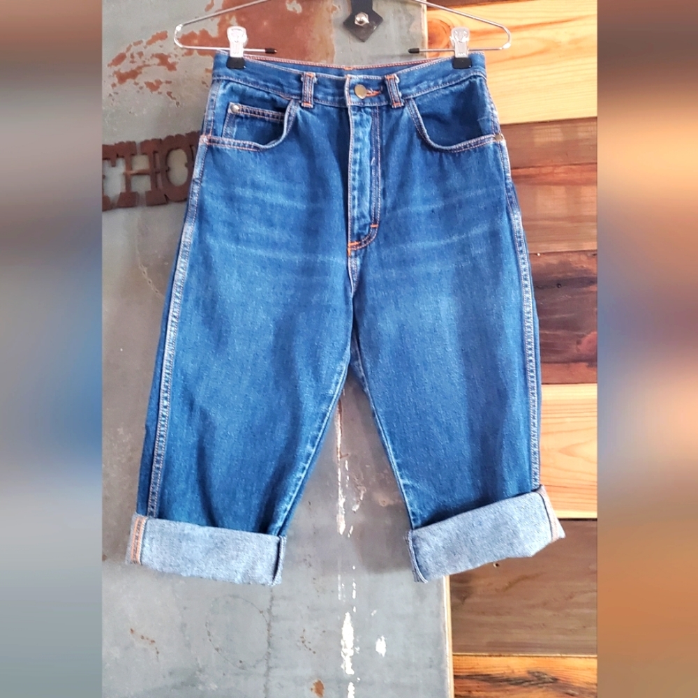 Vintage Gitano denim crops kids size 14